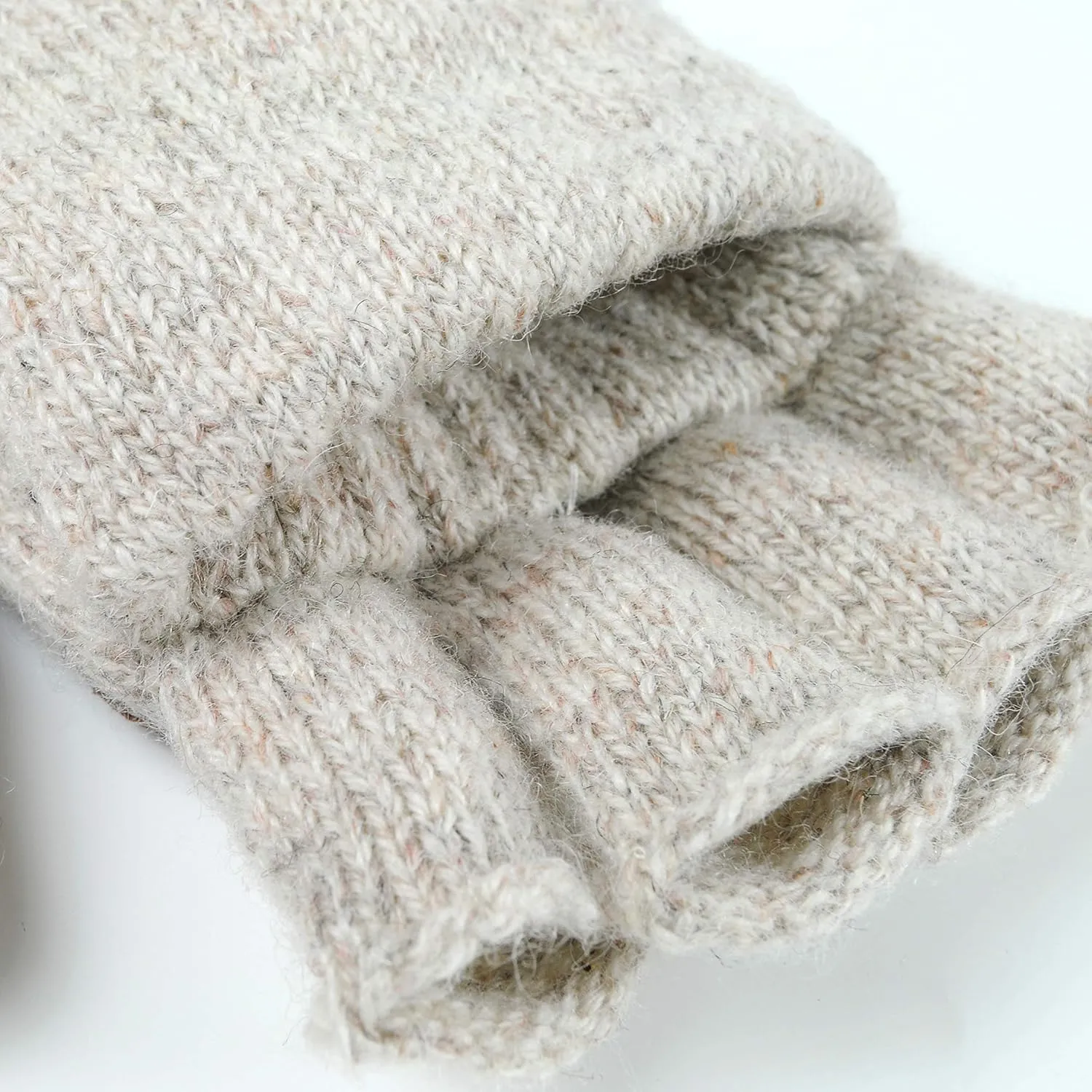 360 Rag Wool Glomitt Flip Mitten 3M Thinsulate Lined Tan