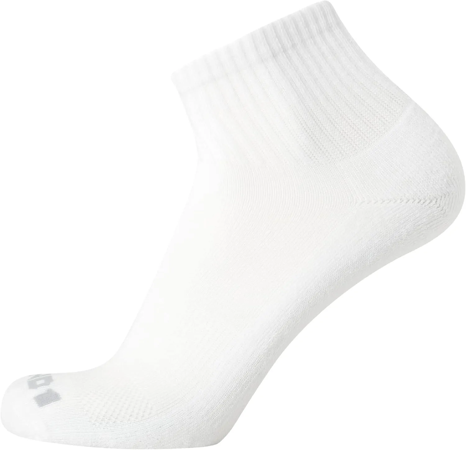 AND1 Men's Socks - Athletic Cushion Quarter Cut Socks (24 Pack)