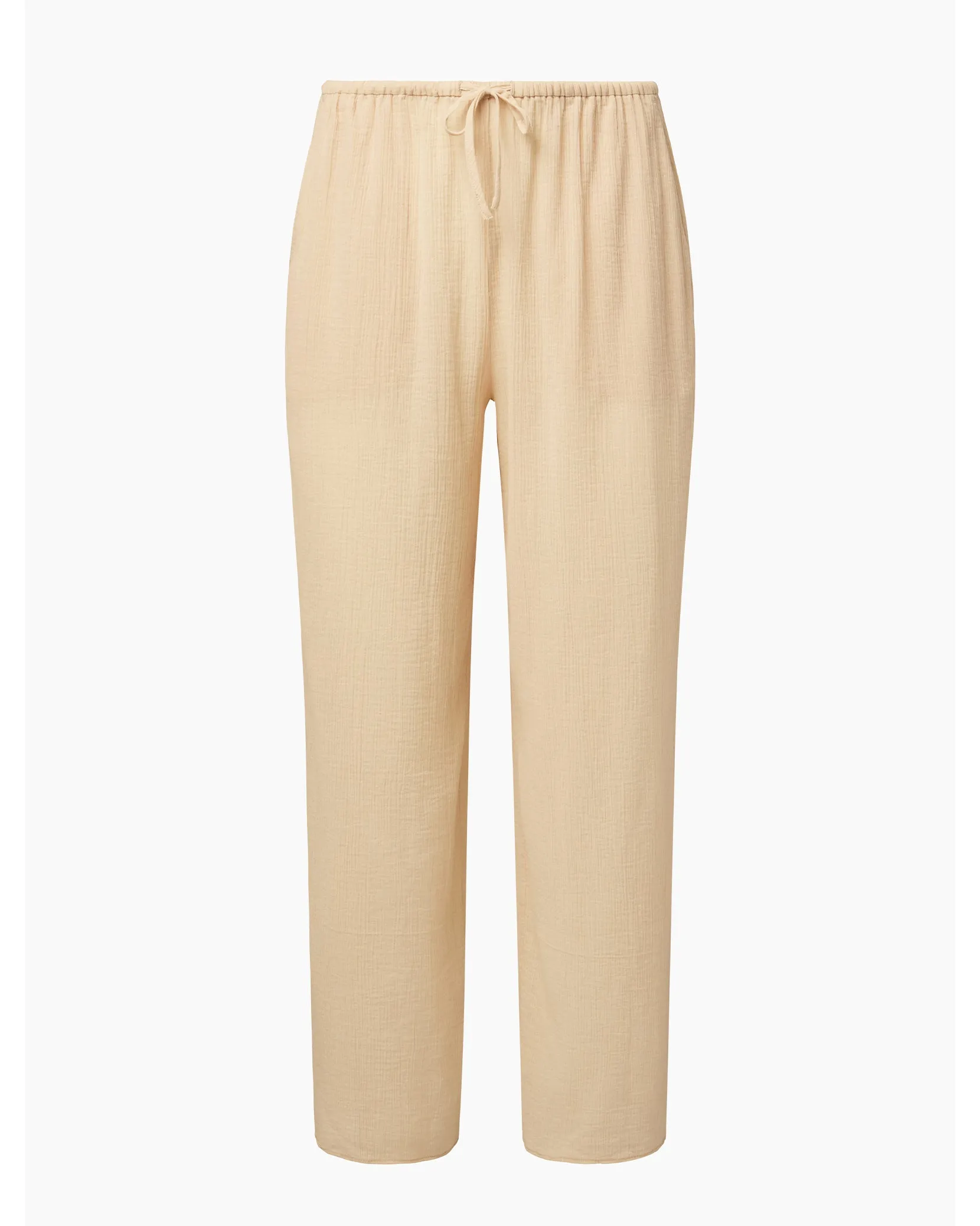 Crinkle Gauze Drawstring Pant