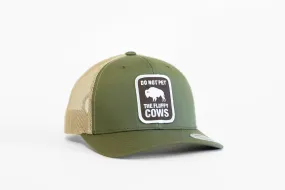 Do Not Pet The Fluffy Cows Hat | Trucker Caps | Wild Bison