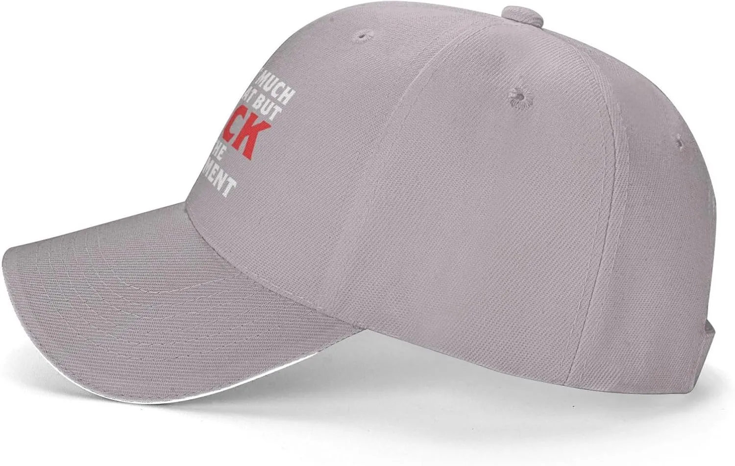 I Fucking Like The Government Hat Mens Wide Brim Baseball Cap Adjustable Low Profile Sports Dad Hats