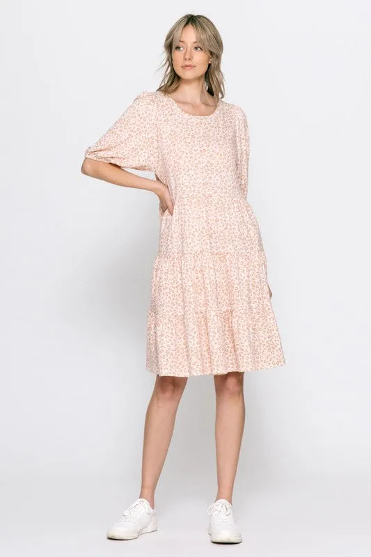 Lexi's Leopard Tiered Dress