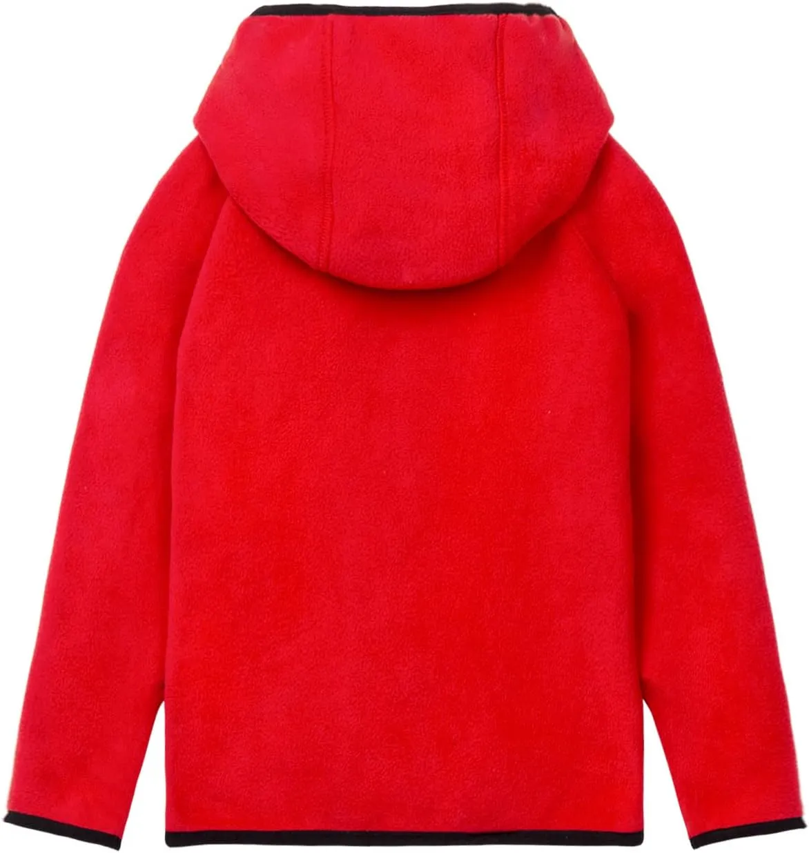 LittleSpring Neutral Boys Girls Polar Fleece Hoodies Jacket with Pockets Full Zip Outwear