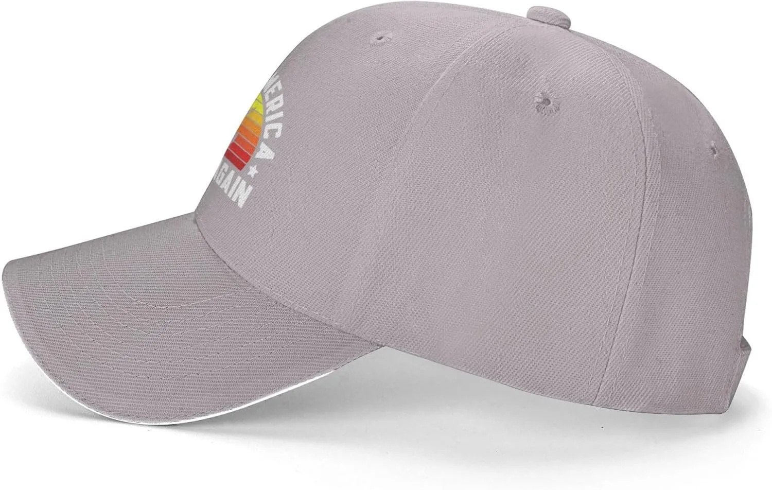 Make America Skate Again Skateboard Hat Mens Wide Brim Baseball Cap Adjustable Low Profile Sports Dad Hats