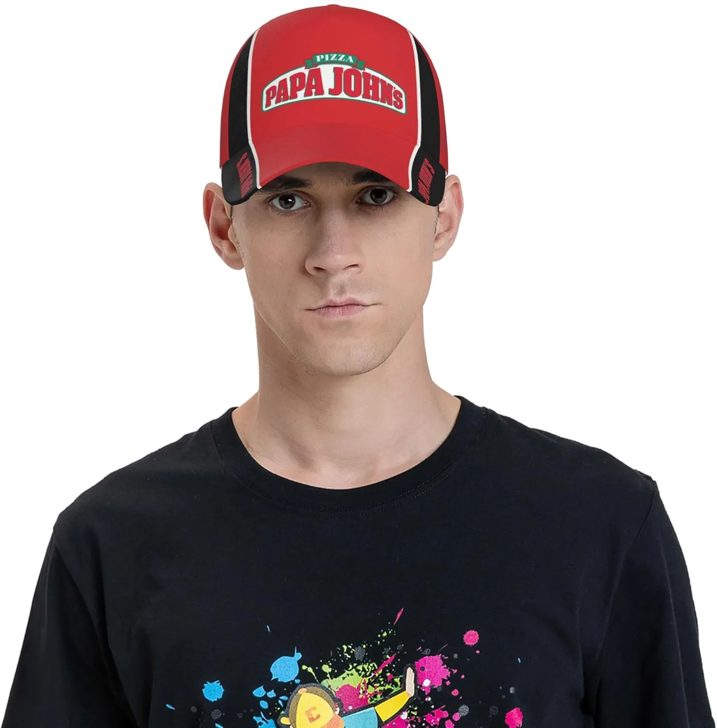 Men's Women's Logo Graphic Baseball Caps Adjustable Trucker Dad Caps Work Hat for Adult Unisex Women Men