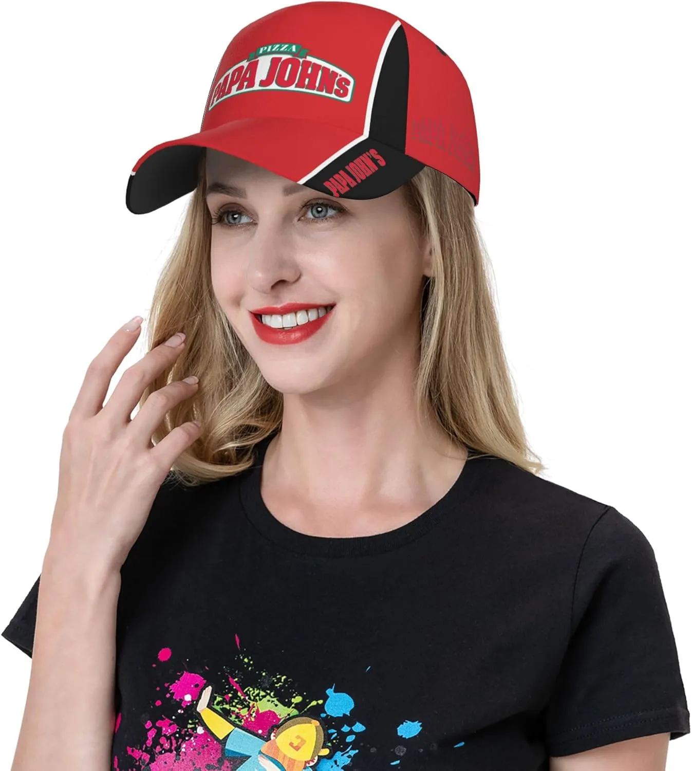 Men's Women's Logo Graphic Baseball Caps Adjustable Trucker Dad Caps Work Hat for Adult Unisex Women Men