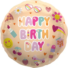 "Happy Birthday" - Boho Girlz - 45 cm