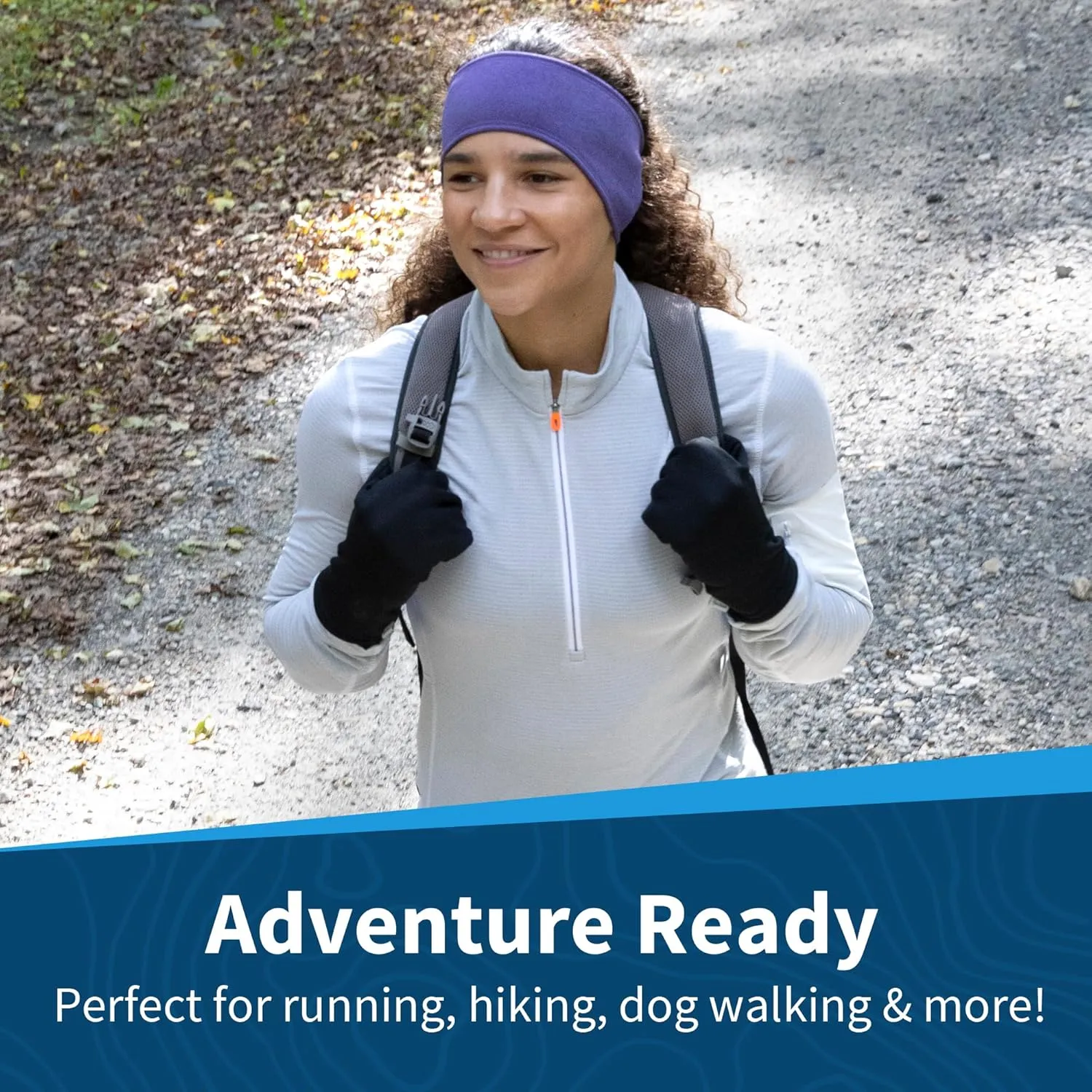 TrailHeads Women’s Fingerless Mittens - Lightweight Convertible Running Mitten