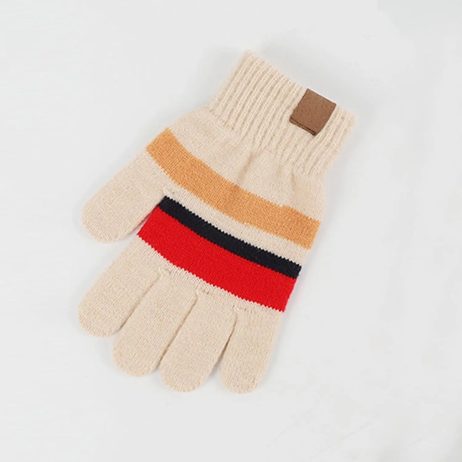 Winter Warm Neck Warmers for Men with Beanie Hat and Touchscreen Gloves Set Men's Gloves Set