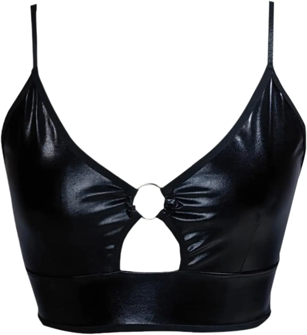 Women Fishnet Lingerie Set Buckle Strappy Cut Out Bra Underwire Push Up Bralette Woman Lingerie Lace Out Set